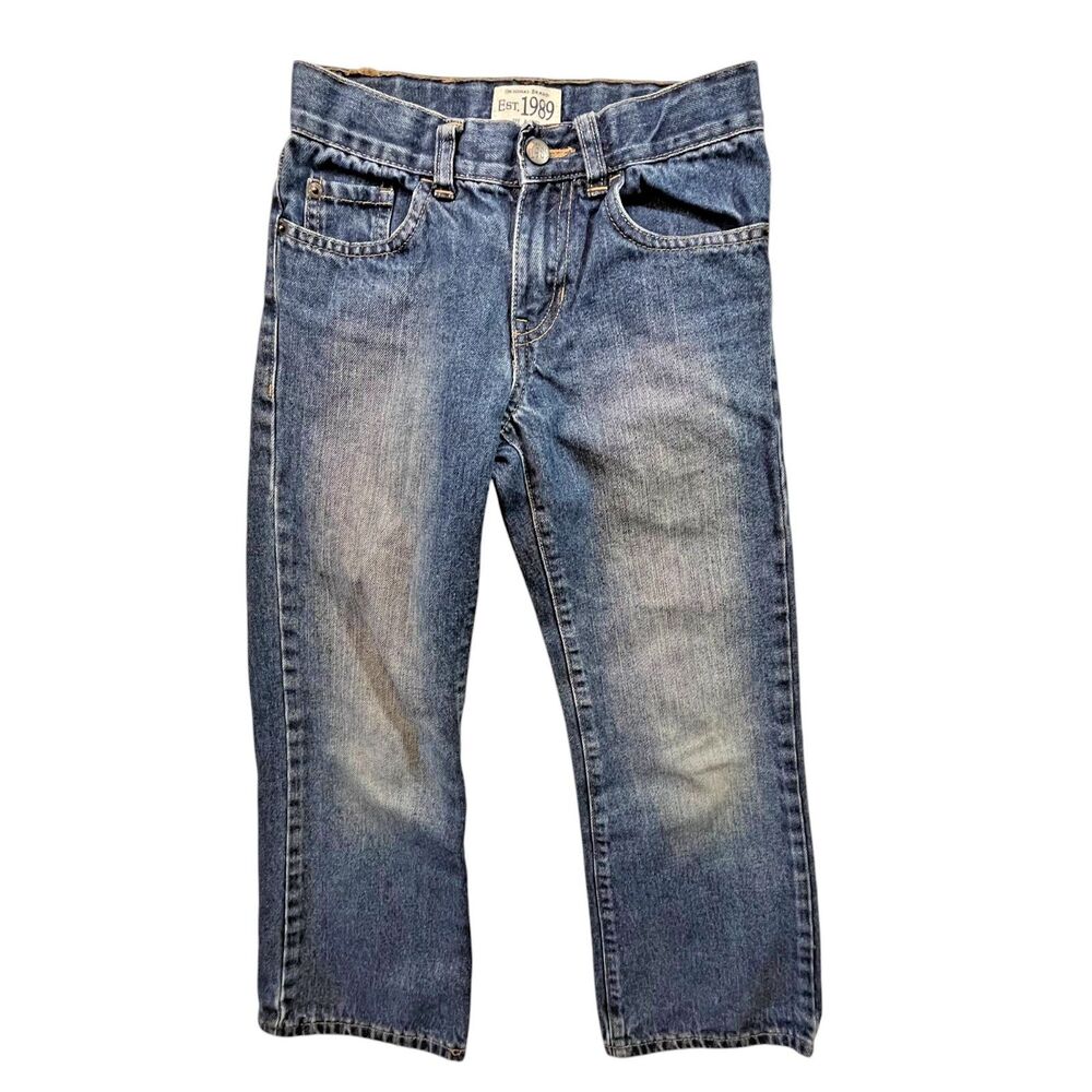 The Children's Place Jeans Boys/Girls 7 Bootcut 100% Cotton (W24 L21)
